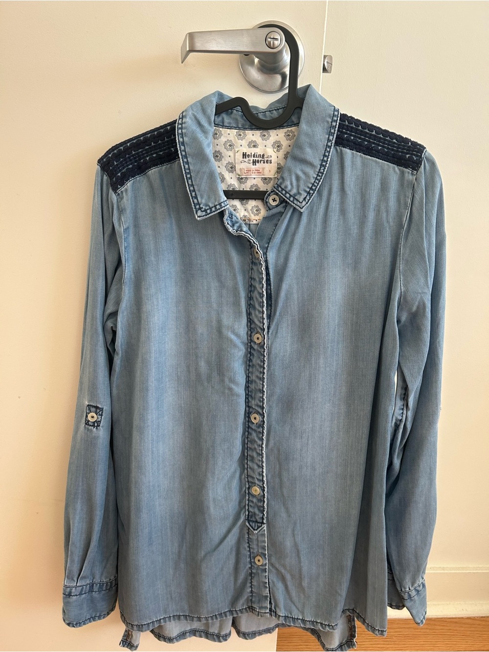 Holding Horses Chambray Denim Shirt